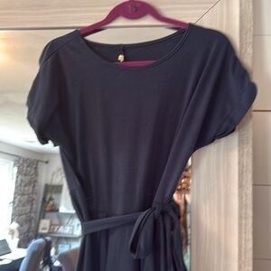 Soft Navy Blue Dress